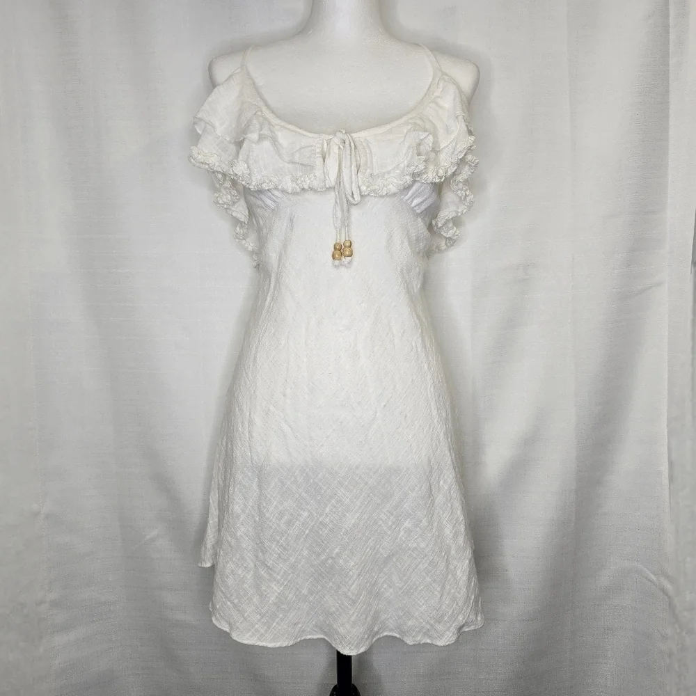 Free People White Mini Dress - Picture 3 of 16